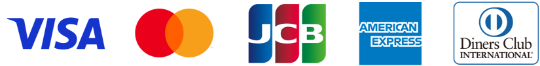 VISA / MASTER / JCB / AMEX / Diners